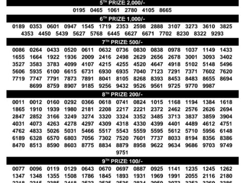 Today Kerala Lottery Result 3pm Suvarna Keralam 31 07 2026