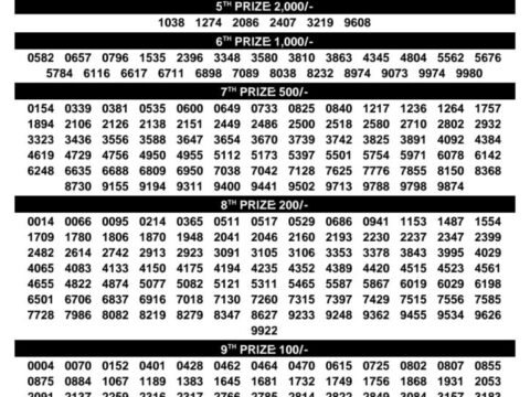 Today Kerala Lottery Result 3pm Karunya 19 09 2026