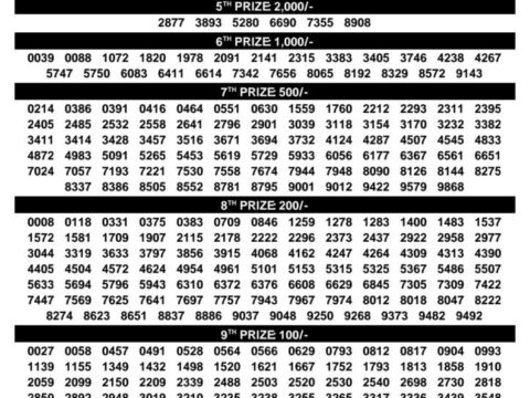 Today Kerala Lottery Result 3pm Sthree Sakthi 22 09 2026